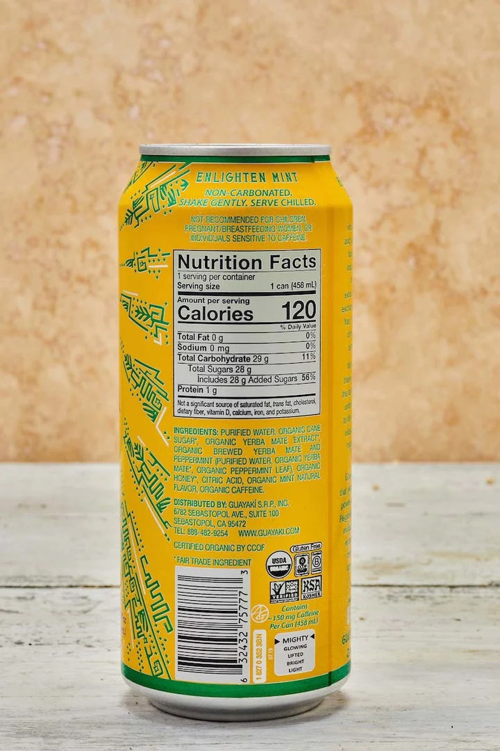 Guayaki Enlighten Mint 15.5 oz