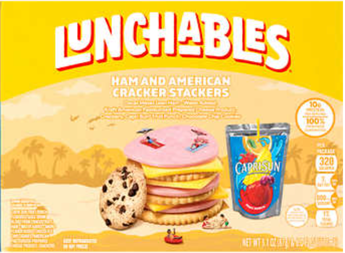 Lunchables Cracker Stackers, Ham Variety