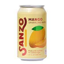 F6 -Sanzo Mango Sparkling Water